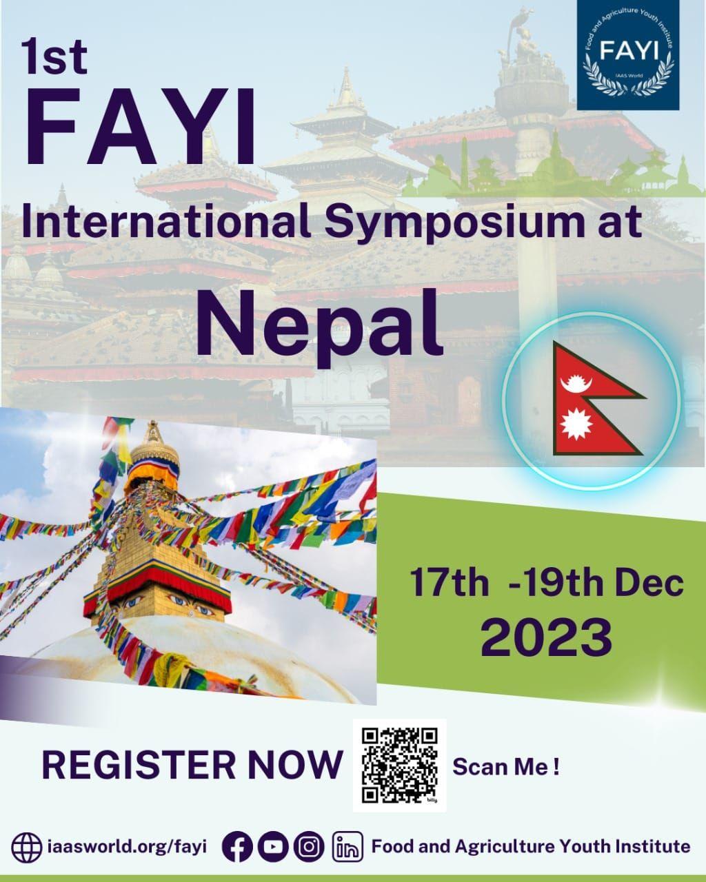 1st Symposium of FAYI at Nepal