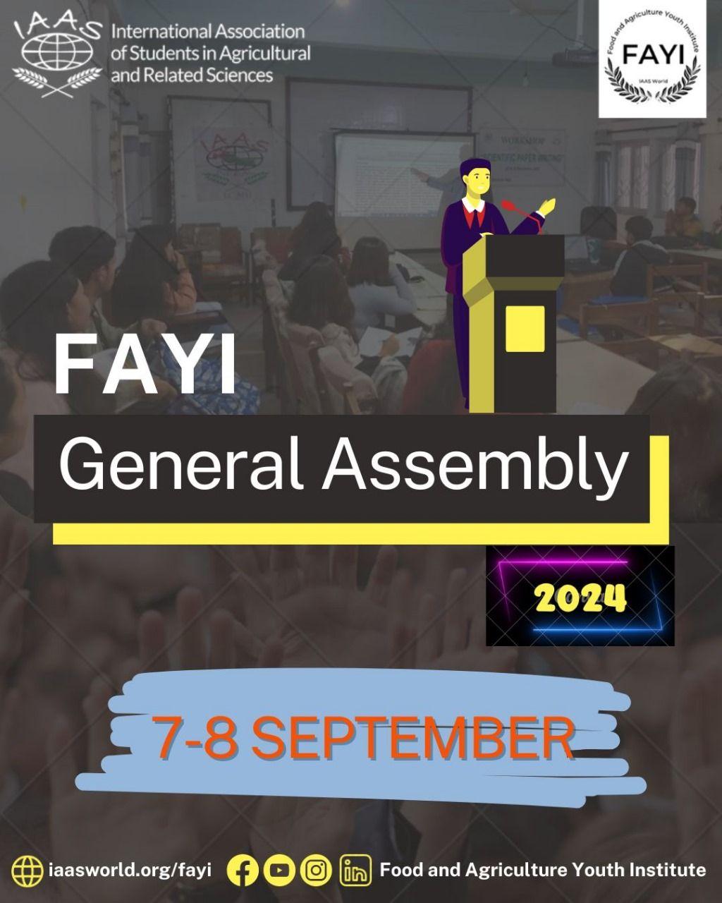 FAYI General Assembly 2024